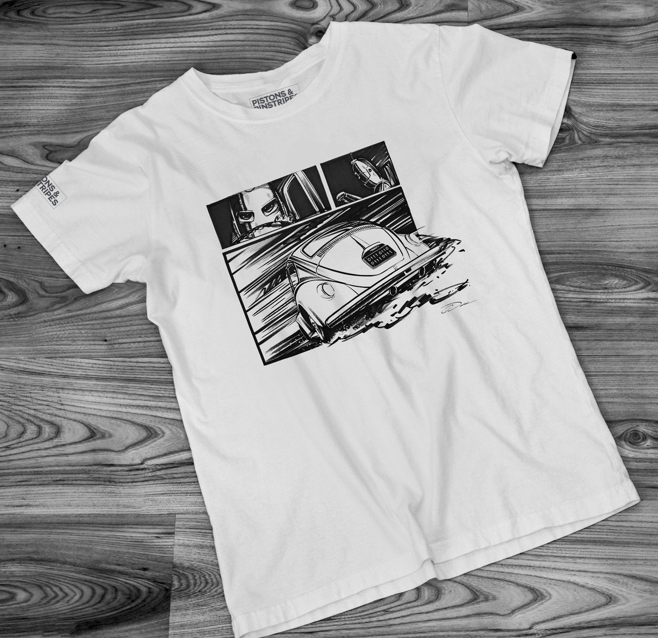 Flat Out White Tee