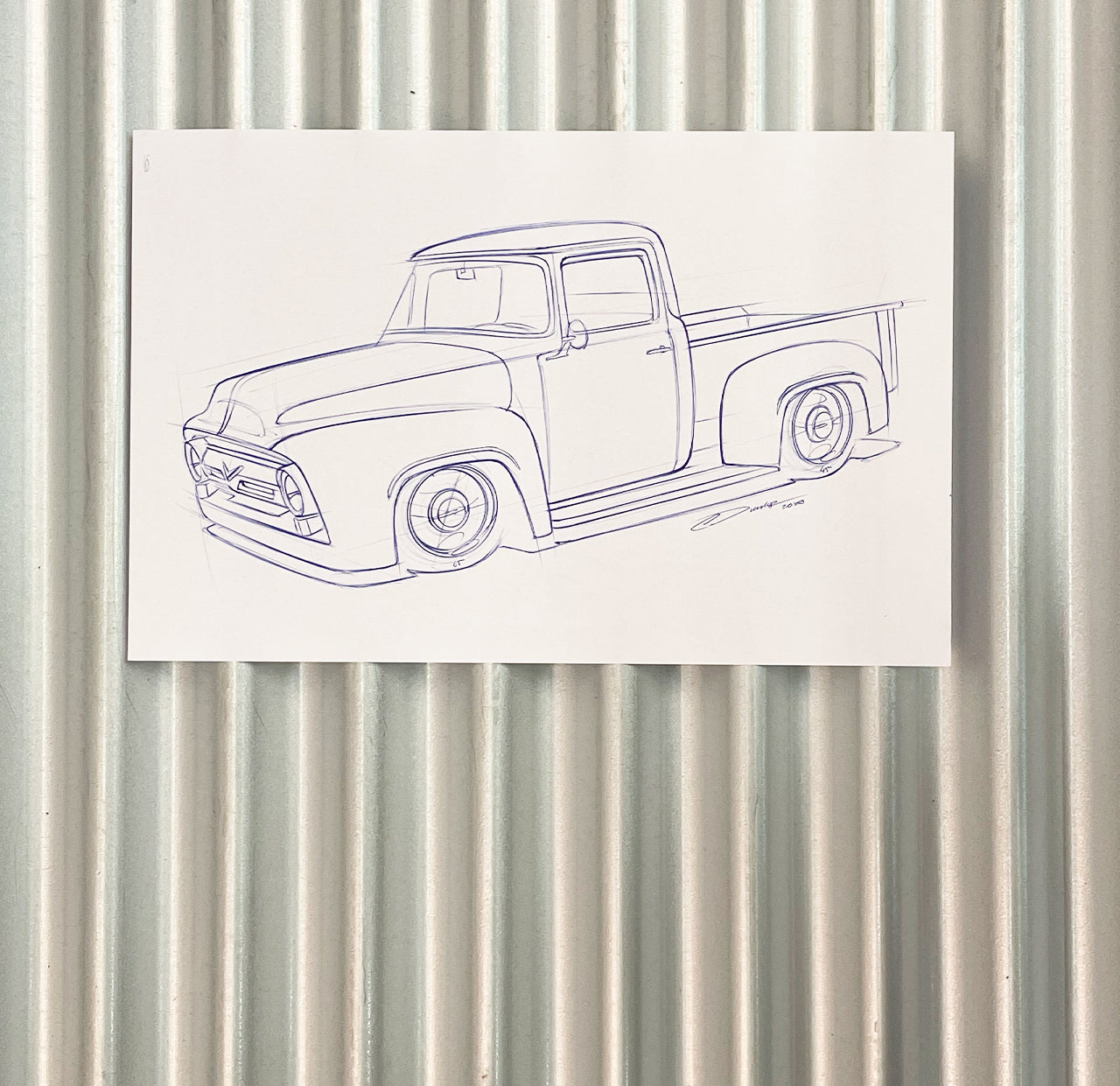 Ford F100 Sketch